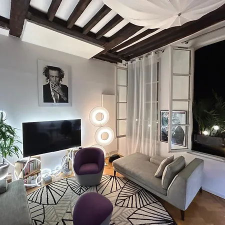Apartament Fantastique Et Incroyable Le Marais Paryż